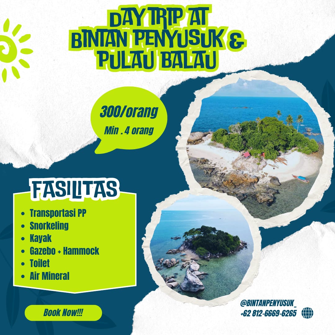 tour 2 pulau