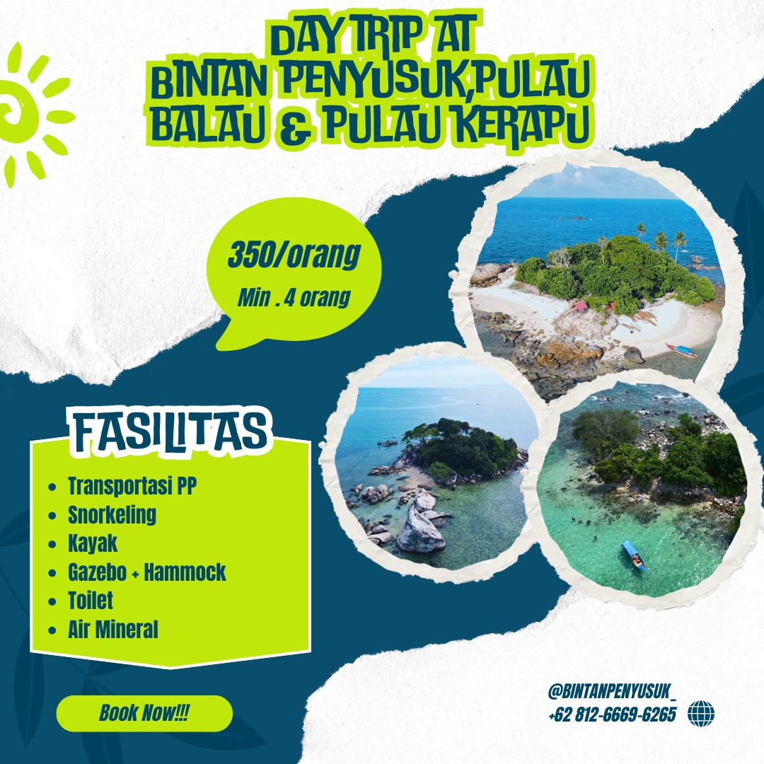 tour 3 pulau